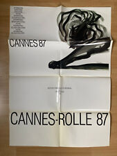 Filmposter * Kinoplakat * A1 * Cannes-Rolle 87 * Werbefilmfestival 1987