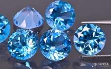 Schweizer Blau facettierter