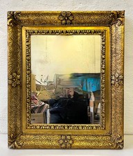 Bilderrahmen Prunkrahmen Spiegel Gold Antik Vintage Außenmaße 54 x 45,5 cm
