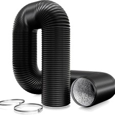 75mm PVC Abluftschlauch 3m mit