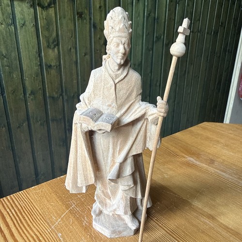 Alte heiligenfigur holz - heiligenfigur,