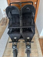 TFK Zwillingswagen/ Geschwisterwagen Grau 