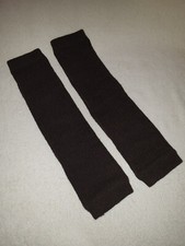 Stiefelmanschetten für Damen, Stulpen, gestrickte Beinwärmer, Braun – Neu