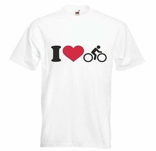 T-Shirt I LOVE FAHRRAD FAHREN