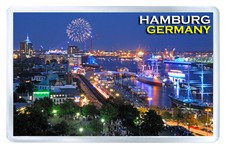 Hamburg Germany MOD4 Fridge Magnet Souvenir Magnet Kühlschrank