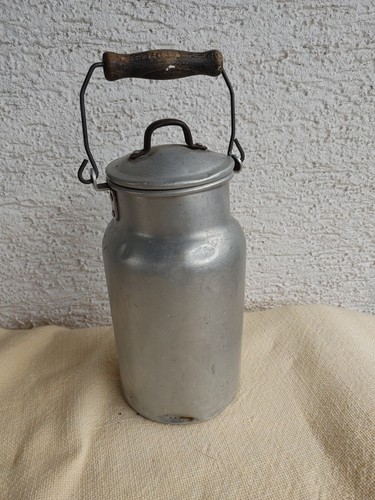 Alte milchkanne antik alu - ,