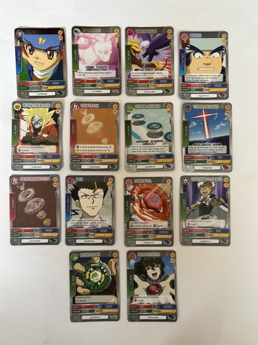 Beyblade karten deagostini - karten,