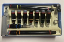 Rotring Tuschestifte, Verschiedene Farben, Konvolut, Vintage