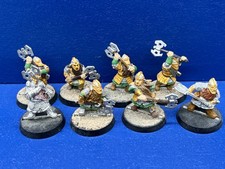 8 Khazadwachen der Zwerge für Herr der Ringe METALL