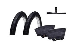 Satz Motorrad Roller Reifen