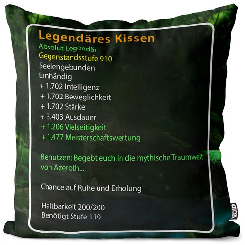 Legendäres kissen kissenbezug - legendäres,