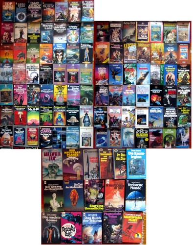 Konvolut 107 sciene fiction - tb,