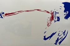 Werner Berges Signierter Orig. Siebdruck v 1968 - Pop Art - Kleiner Wasserwerfer