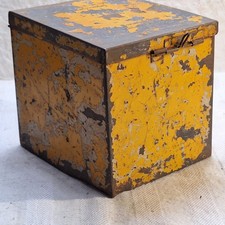 Alte org. Salbe- Blechdose der