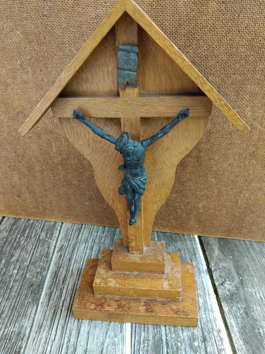 Uraltes holz standkreuz 1900 - holz,