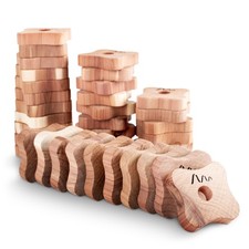 36x Gardigo Motten Stopp Mottenabwehr Kleiderschrank Zedernholz Mottenschutz 