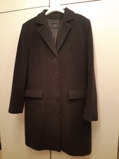 Wollmantel anthrazit Damen Größe 40 "Made in Italy" wenig getragen