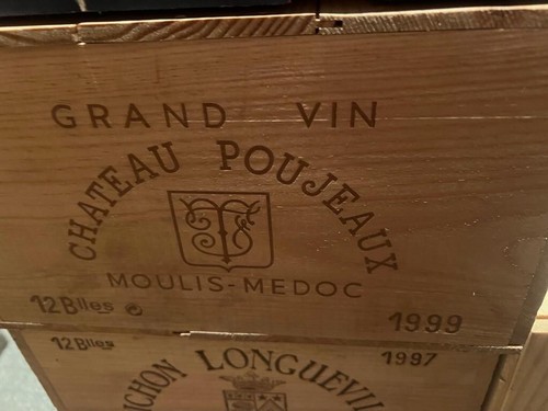 Château poujeaux 1999 - château,