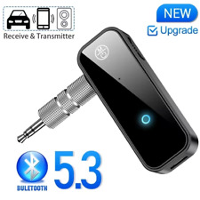 Bluetooth 5.3 Audio Receiver Adapter AUX Kabel Auto 3.5mm Klinke KFZ Empfänger