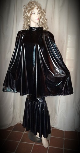 Lackcape frisierumhang - lackcape,