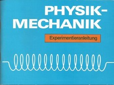 03 168 DDR Experimentierkasten Polytronic Physik Mechanik Anleitung