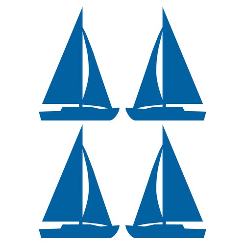 Segelboot aufkleber maritim - aufkleber,