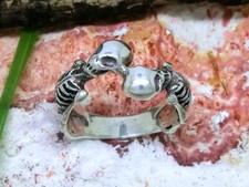 Skelett Totenkopf 925 Sterling