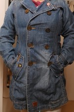 Khujo Jeansmantel Gr. XL Damen