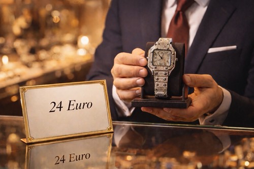 Luxus uhr silber quadratisch - uhr,