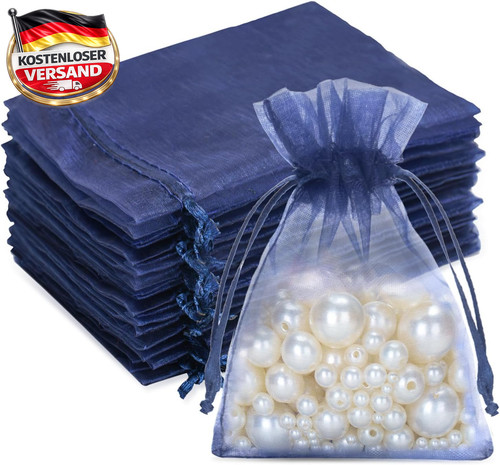 Organza beutel 7x9cm - organza-beutel, für