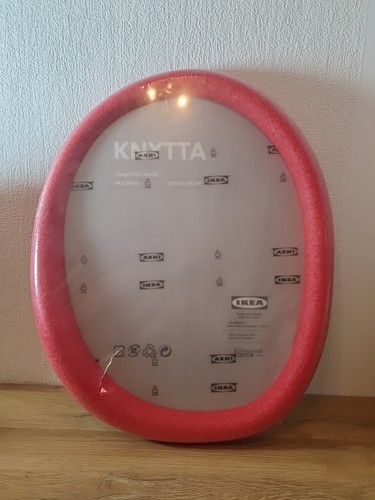 Ikea knytta bilderrahmen - ikea, rot
