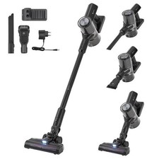 Staubsauger Handstaubsauger Akkustaubsauger beutellos Schwarz B-WARE