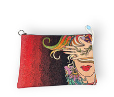 Kosmetiktasche mit Reißverschluss – Boho & Künstlerische Designs – Schminktasche