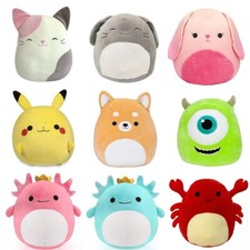 Squishmallows Plüschtiere Dinosaurier Cartoon Kissen Puppe Spielzeug Geschenk DE