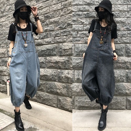 Damen denim jeans - denim, latzhosen