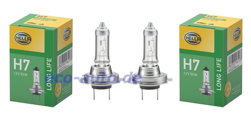 Hella long life 12v 55w - life,