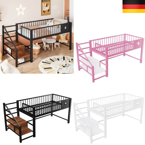 Hochbett kinder 90x200cm - hochbett,