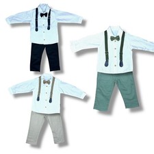 Baby Jungen Set 4-teilig Hemd