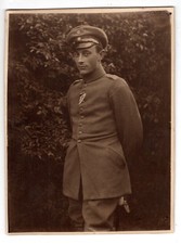 WK1 Fotografie Soldat um