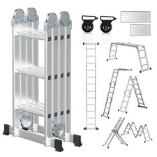 Alu teleskopleiter 6m - alu, 3-6m
