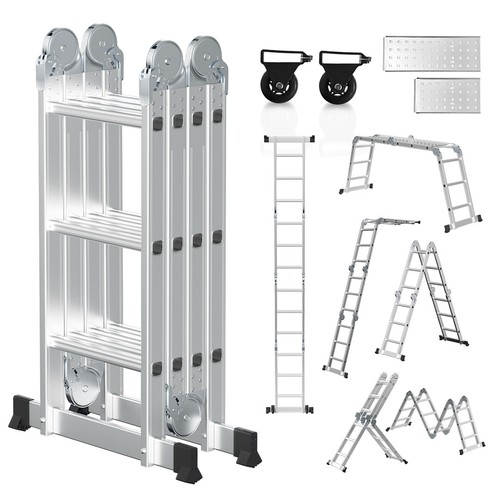 Alu teleskopleiter 6m - alu,