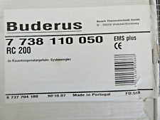 Buderus Raumtemperaturgeführter Systemregler RC 200; 7 738 110 050