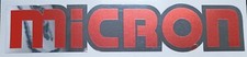 Micron Auspuff Aufkleber - Cut