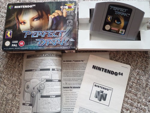 Perfect dark nintendo n64 - perfect, 64,