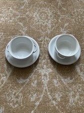 Arzberg Daily Hobby Weiss , Suppentasse auf  Teller 2 Stück