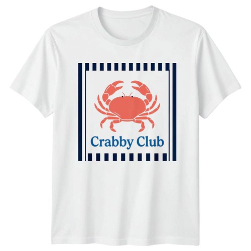 Crabby club shirt krabben - t-shirt,