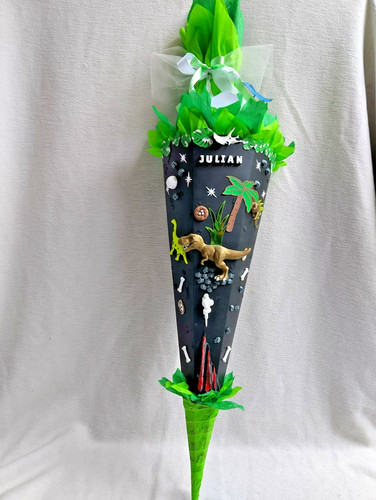 Schultüte dinosaurier - dinosaurier, 3d