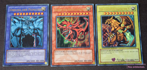 Yugioh götterkarten set - yugioh!,