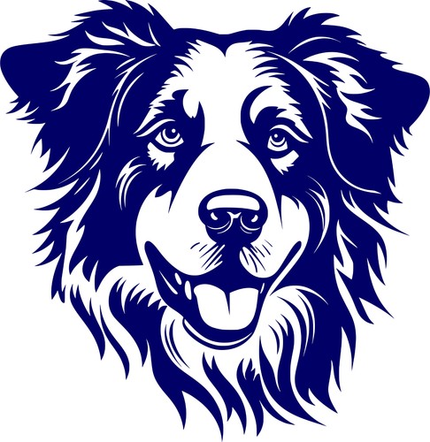 Aufkleber auto sticker - sticker, hund