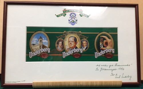 Underberg bilderrahmen 1996 - underberg,